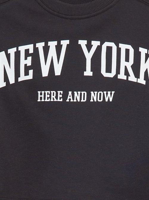 T-shirt cropped a maniche corte - Kiabi