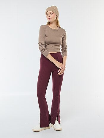 T-shirt cropped basic