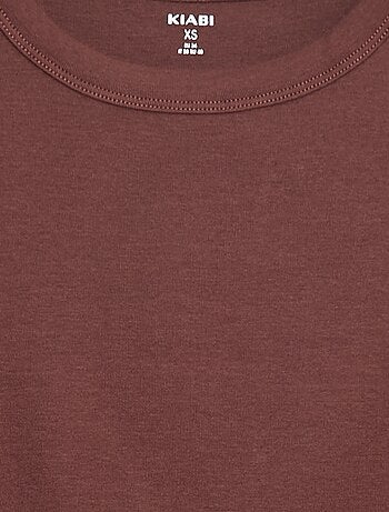 T-shirt cropped maniche corte