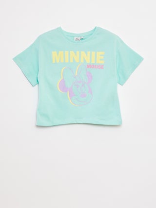 T-shirt cropped 'Minnie'