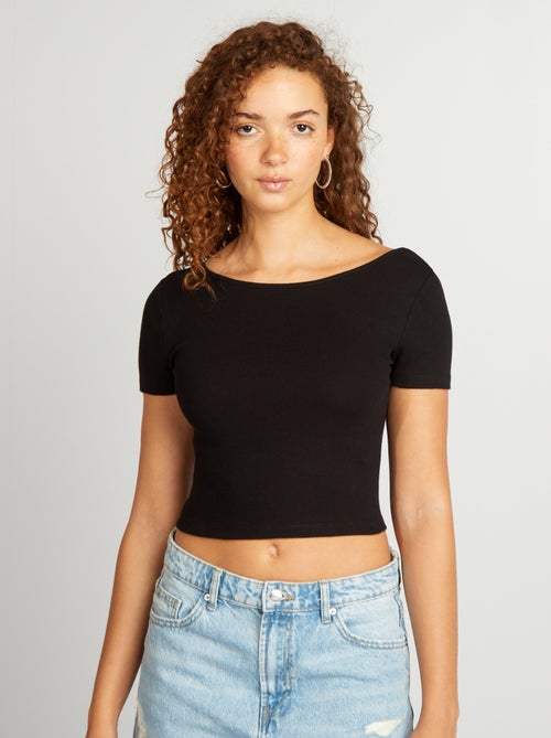 T-shirt cropped - Kiabi