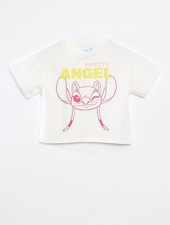 T-shirt cropped 'Minou'