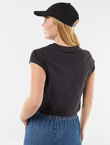 T-shirt 'Stitch' cropped 'Disney'