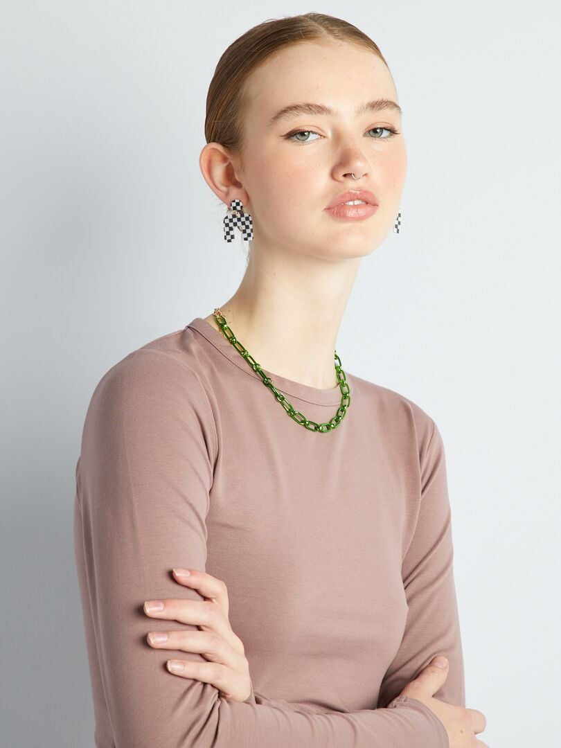T-shirt cropped VIOLA - Kiabi