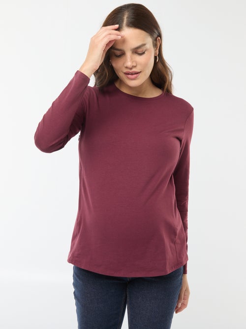 T-shirt da allattamento basic - Kiabi
