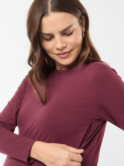 T-shirt da allattamento basic - Kiabi