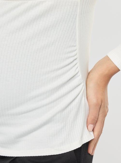 T-shirt da allattamento incrociata davanti - Kiabi