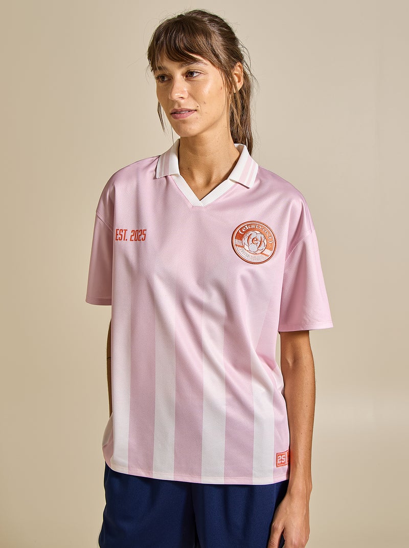 T-shirt da calcio a maniche corte Rosa - Kiabi