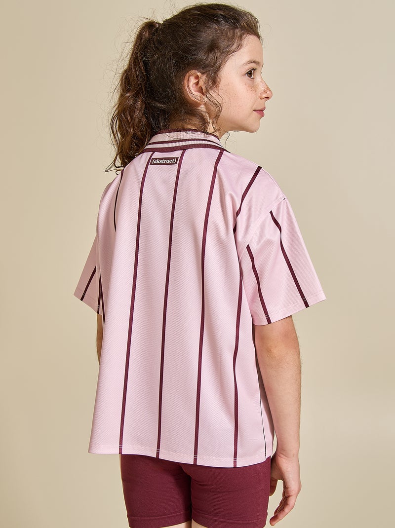 T-shirt da calcio a maniche corte Rosa - Kiabi