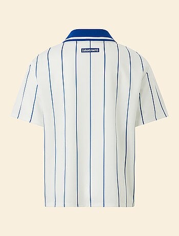 T-shirt da calcio a righe a maniche corte