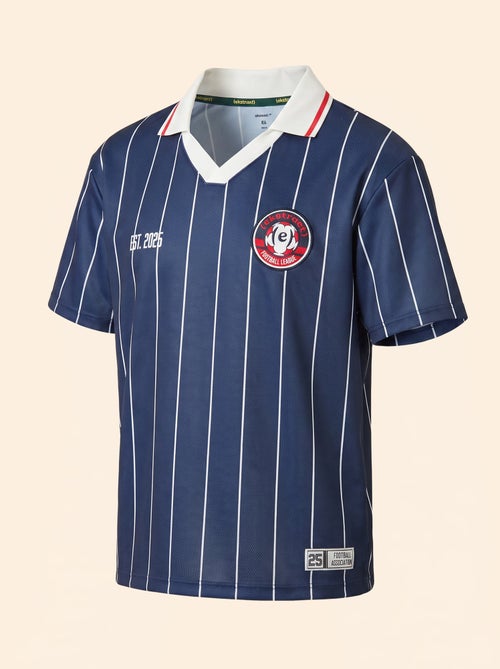 T-shirt da calcio a righe a maniche corte (Ekstract) - Kiabi