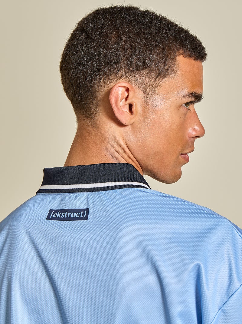 T-shirt da calcio oversize - (ekstract) Blu - Kiabi