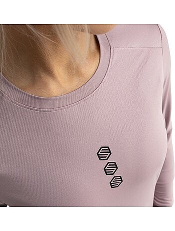 T-shirt da ciclismo gravel a maniche lunghe da donna ciclismo donna altiplano