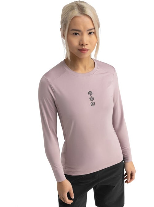 T-shirt da ciclismo gravel a maniche lunghe da donna ciclismo donna altiplano - Kiabi T-shirt da ciclismo gravel a maniche lunghe da donna ciclismo donna altiplano - Kiabi