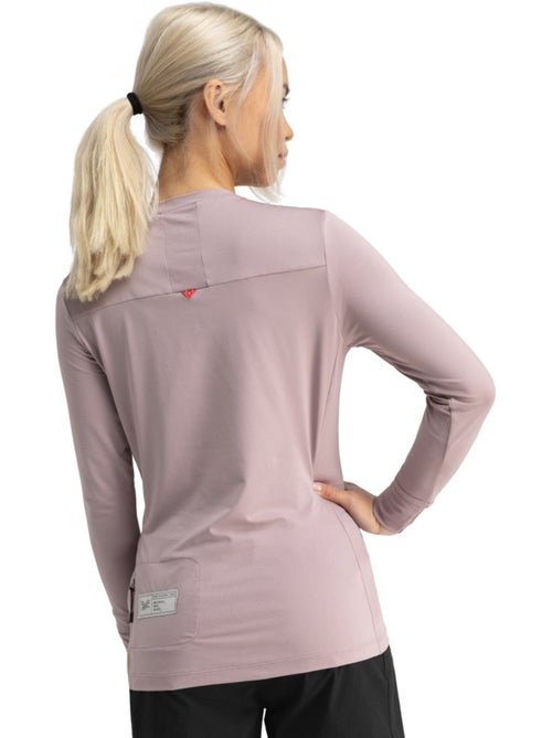 T-shirt da ciclismo gravel a maniche lunghe da donna ciclismo donna altiplano - Kiabi T-shirt da ciclismo gravel a maniche lunghe da donna ciclismo donna altiplano - Kiabi