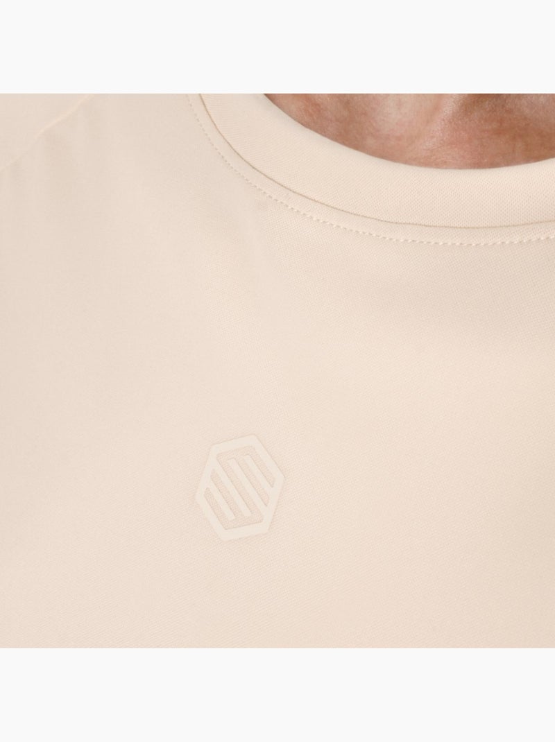 T-shirt da ciclismo gravel donna donna linden-w sand Beige - Kiabi