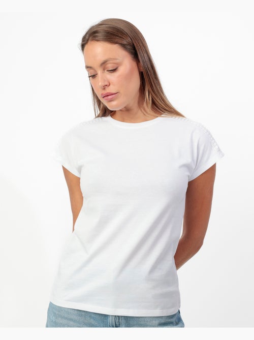 T-shirt da donna a maniche corte con spalline ADMAS - Kiabi T-shirt da donna a maniche corte con spalline ADMAS - Kiabi