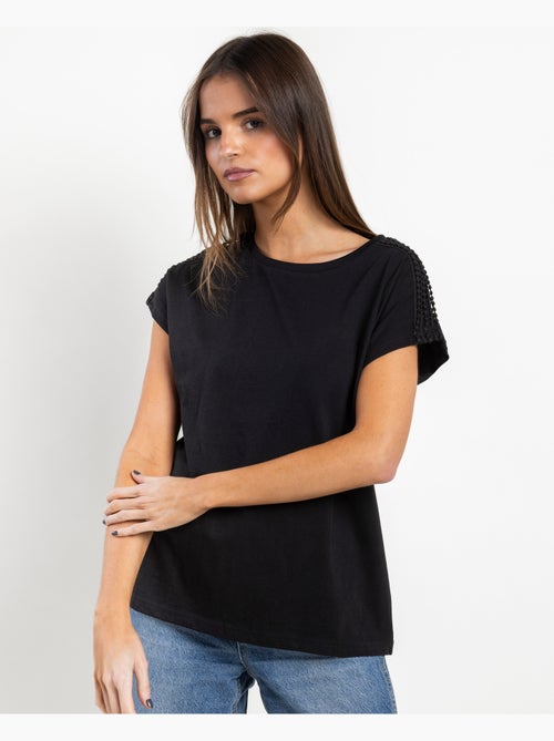 T-shirt da donna a maniche corte con spalline ADMAS - Kiabi T-shirt da donna a maniche corte con spalline ADMAS - Kiabi