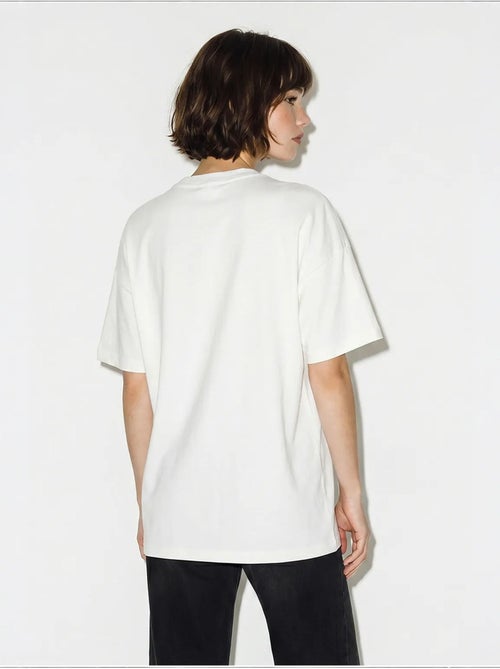 T-shirt da donna in cotone ed elastan lucci - Kiabi T-shirt da donna in cotone ed elastan lucci - Kiabi