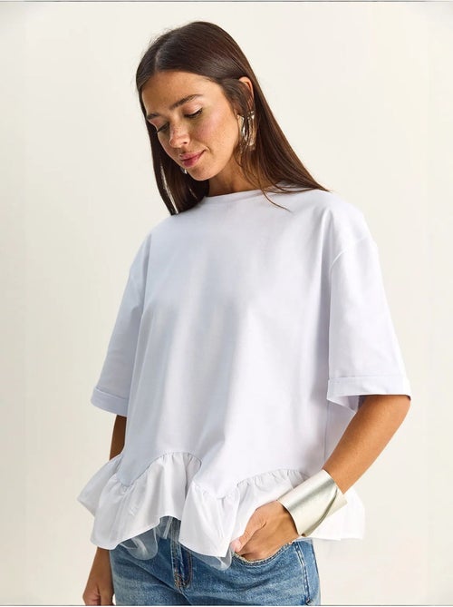 T-shirt da donna in cotone ed elastan lucci - Kiabi T-shirt da donna in cotone ed elastan lucci - Kiabi