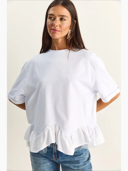 T-shirt da donna in cotone ed elastan lucci - Kiabi T-shirt da donna in cotone ed elastan lucci - Kiabi