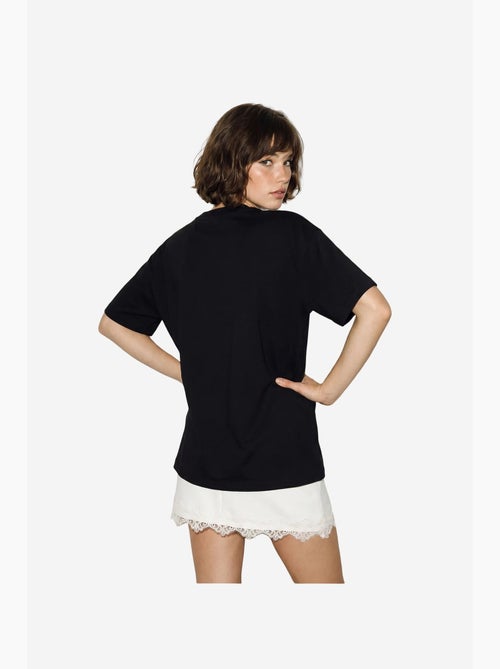 T-shirt da donna in cotone ed elastan lucci - Kiabi T-shirt da donna in cotone ed elastan lucci - Kiabi
