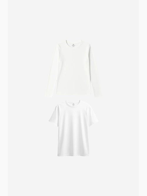 T-shirt da donna in cotone ed elastan tommy - Kiabi