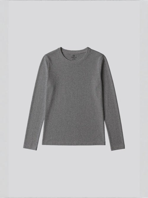 T-shirt da donna in cotone ed elastan tommy - Kiabi