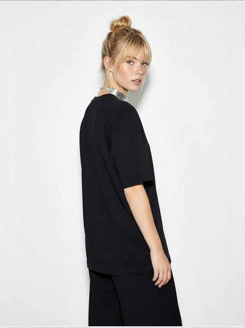 T-shirt da donna in cotone lucci - Kiabi