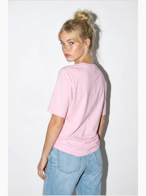 T-shirt da donna in cotone lucci - Kiabi