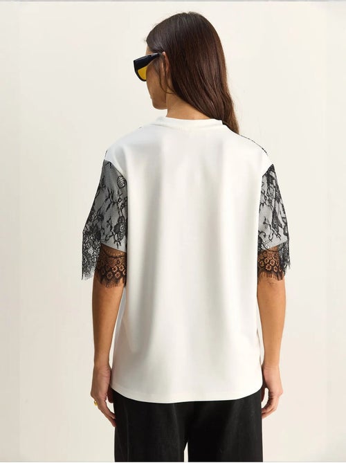 T-shirt da donna in misto viscosa lucci - Kiabi T-shirt da donna in misto viscosa lucci - Kiabi