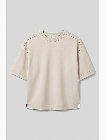 T-shirt da donna in misto viscosa tommy