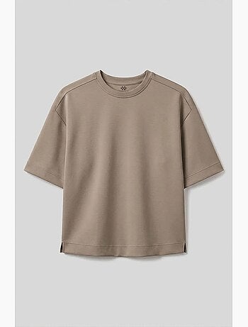 T-shirt da donna in misto viscosa tommy