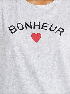 T-shirt da notte eco-sostenibile - Kiabi