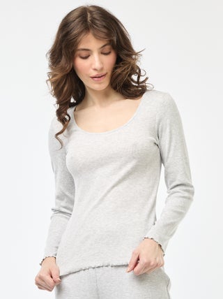 T-shirt da pigiama a coste