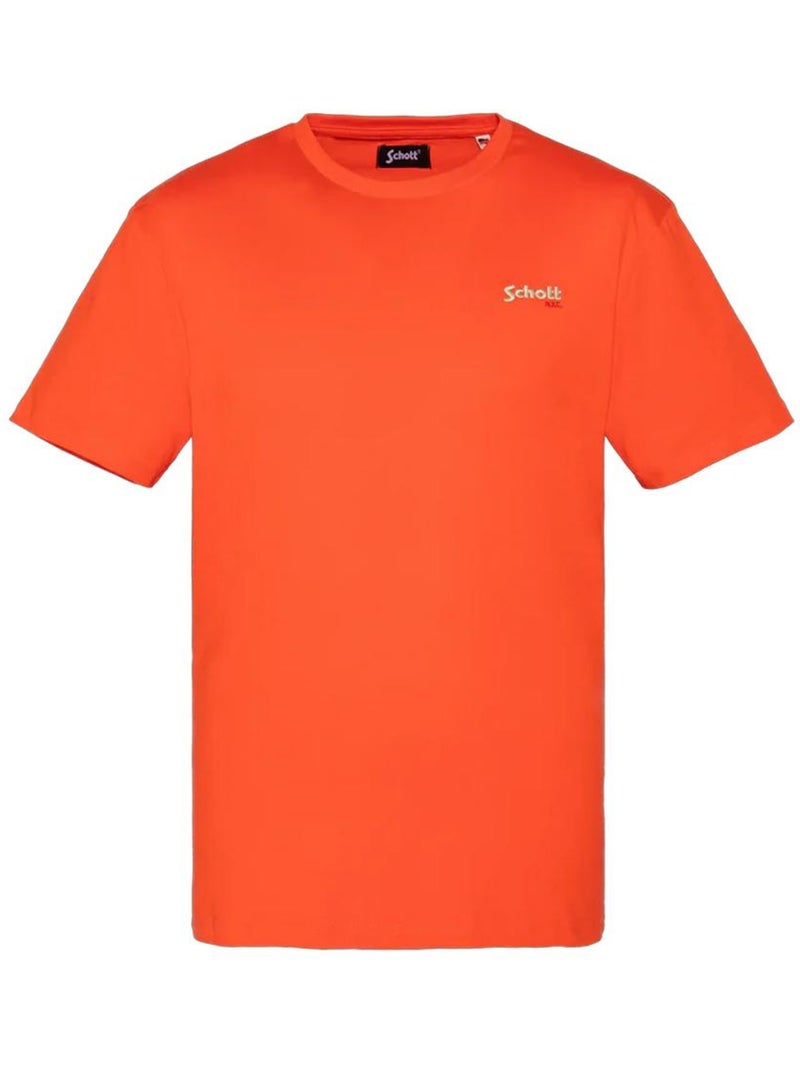 T-Shirt da Ragazzo Schott Arancione - Kiabi