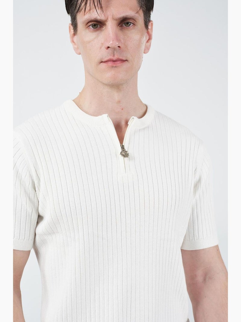 T-shirt da uomo giesto Bianco sporco - Kiabi