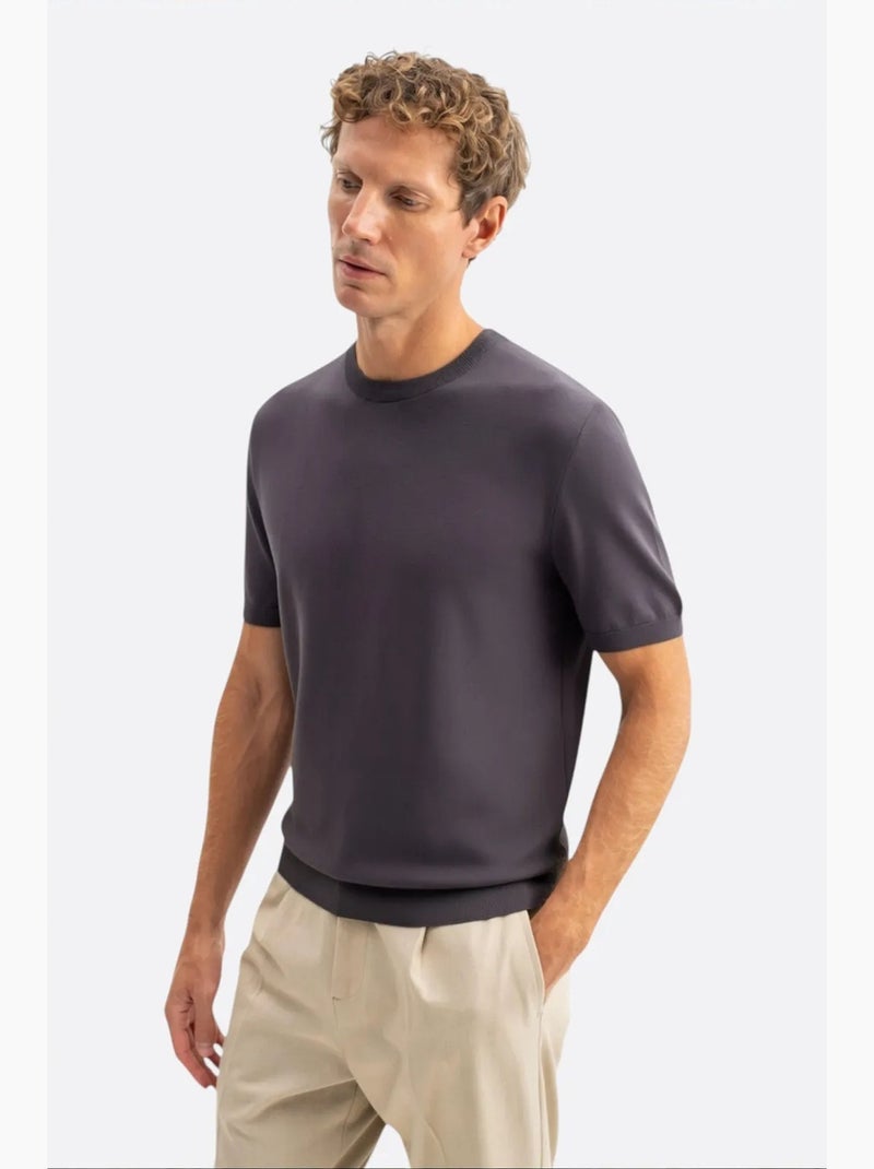 T-shirt da uomo giesto Grigio nero - Kiabi