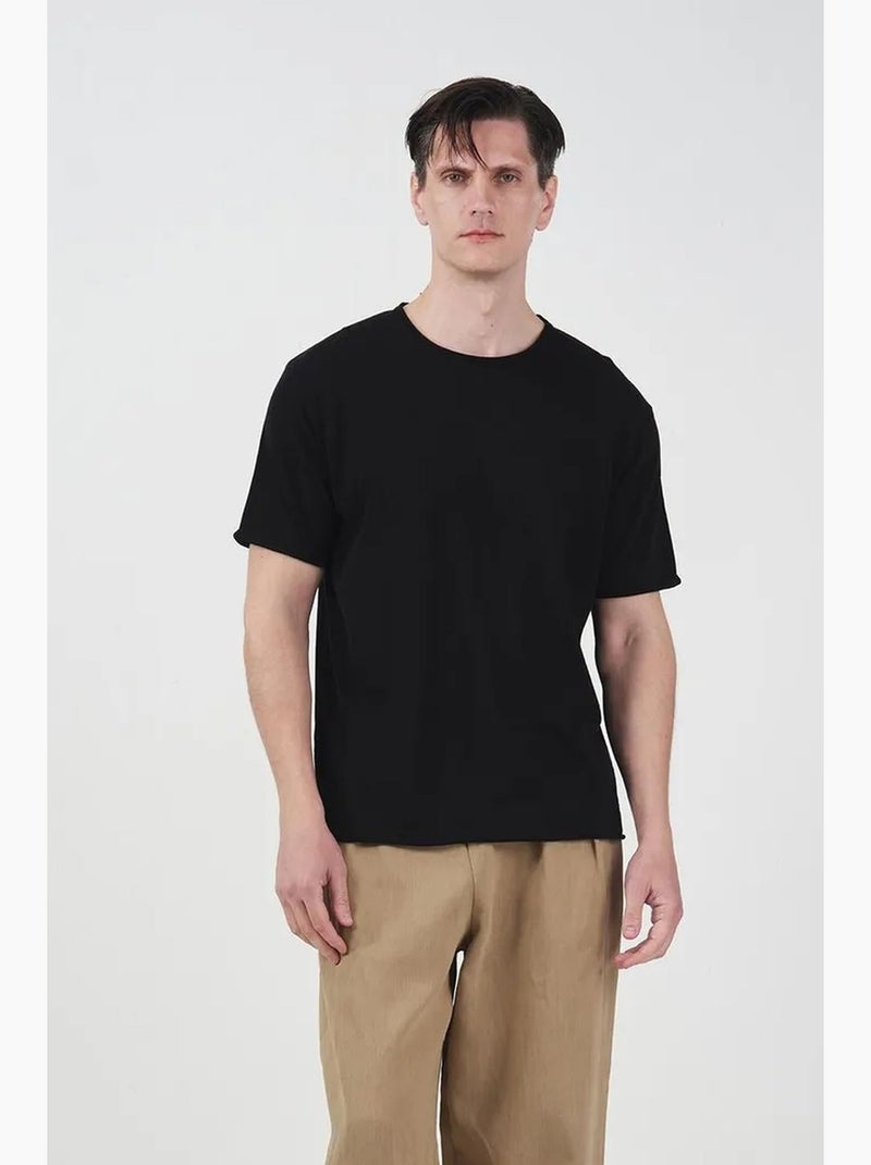 T-shirt da uomo giesto Nero - Kiabi