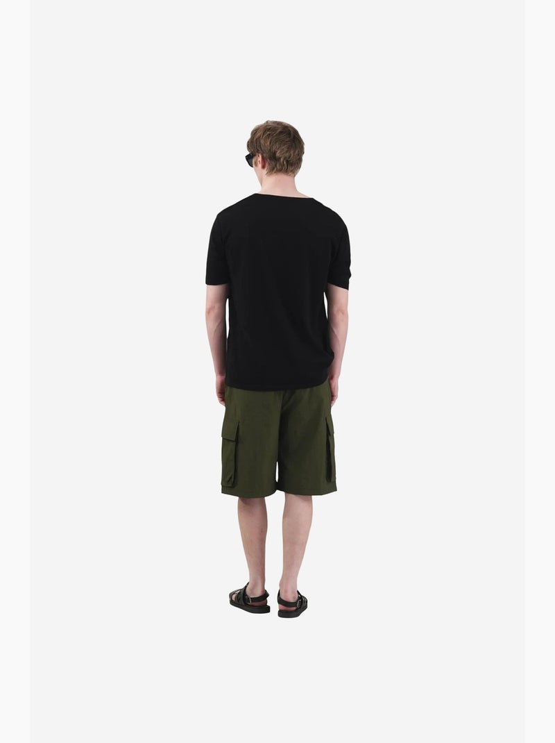 T-shirt da uomo giesto Nero - Kiabi
