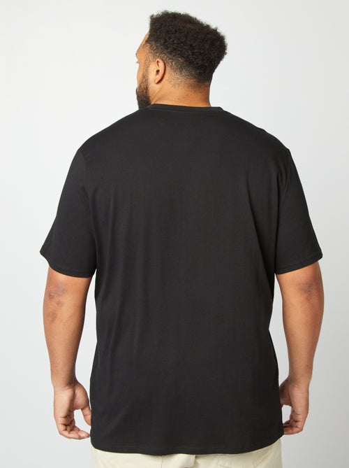 T-shirt da uomo in cotone con scollo a V - Kiabi