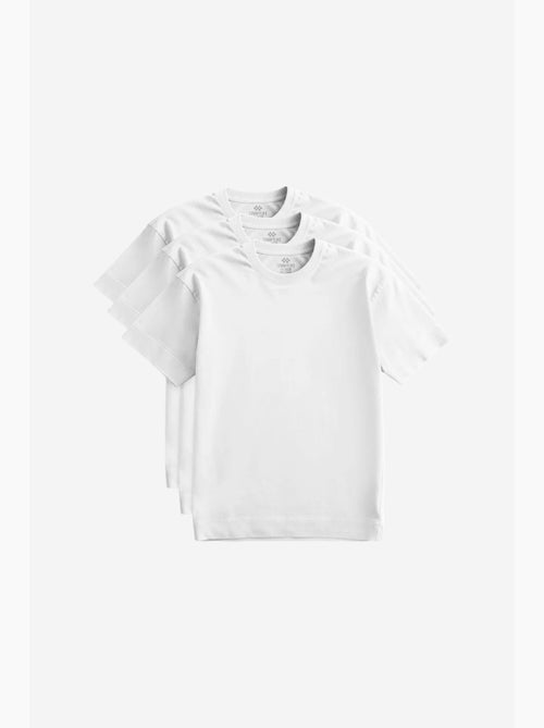 T-shirt da uomo in cotone ed elastan con girocollo tommy - Kiabi