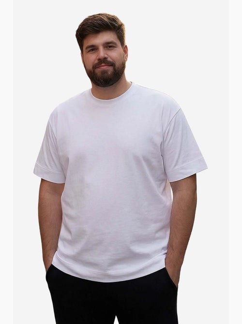 T-shirt da uomo in cotone ed elastan con girocollo tommy - Kiabi T-shirt da uomo in cotone ed elastan con girocollo tommy - Kiabi