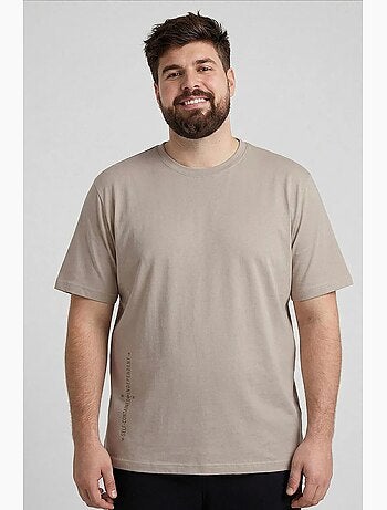 T-shirt da uomo in cotone ed elastan tommy