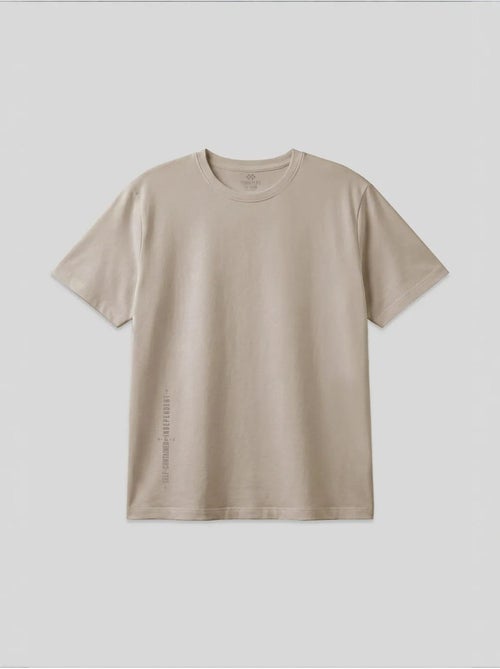 T-shirt da uomo in cotone ed elastan tommy - Kiabi