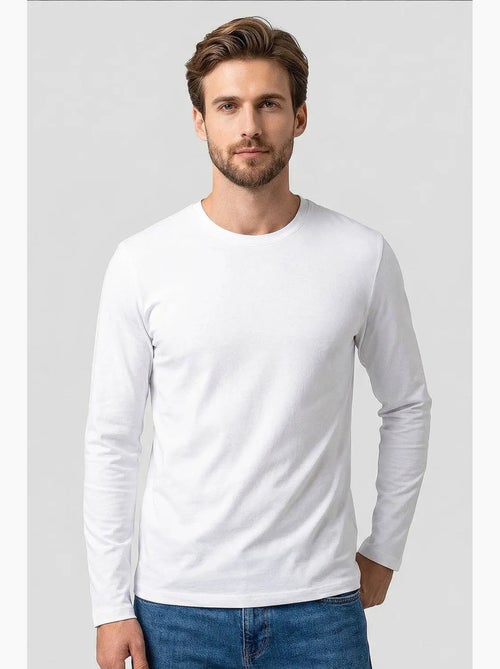 T-shirt da uomo in cotone ed elastan tommy - Kiabi T-shirt da uomo in cotone ed elastan tommy - Kiabi