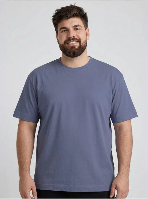 T-shirt da uomo in cotone ed elastan tommy - Kiabi