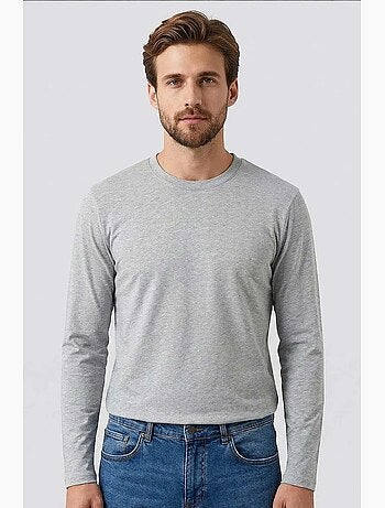 T-shirt da uomo in cotone ed elastan tommy