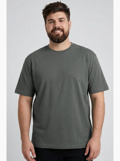 T-shirt da uomo in cotone ed elastan tommy - Kiabi