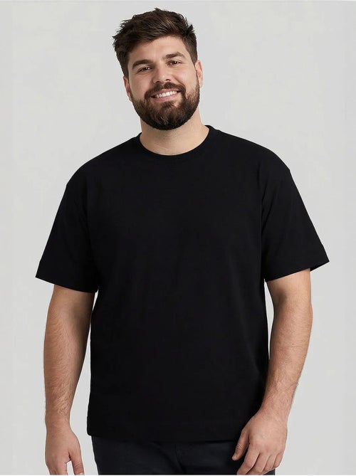 T-shirt da uomo in cotone ed elastan tommy - Kiabi